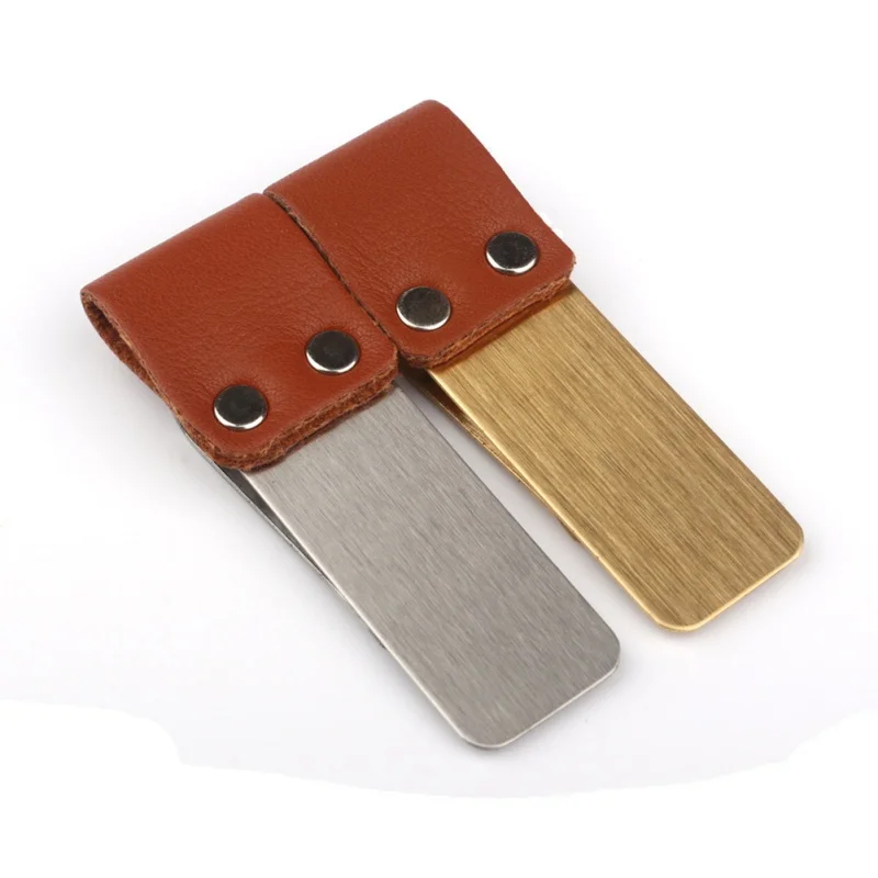 EDC инструмент зажим для денег латунь Ретро стиль Держатель наличные аксессуары |