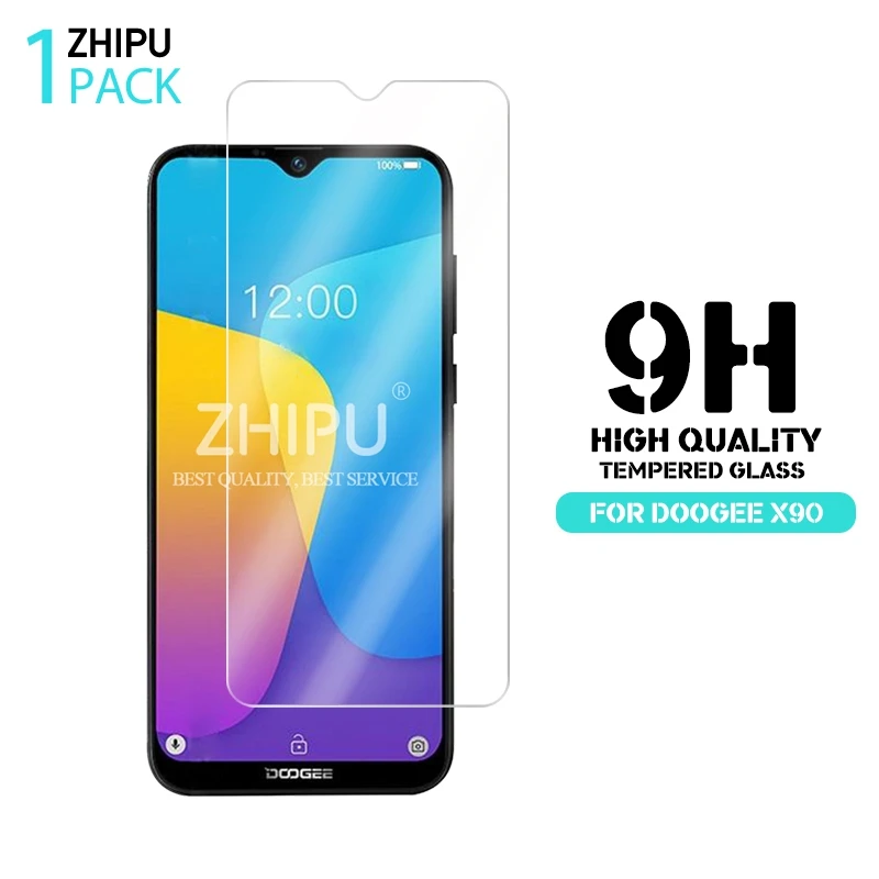 Закаленное стекло Для DOOGEE X90 защитное 2.5D 9H Премиум защитная пленка|Защитные
