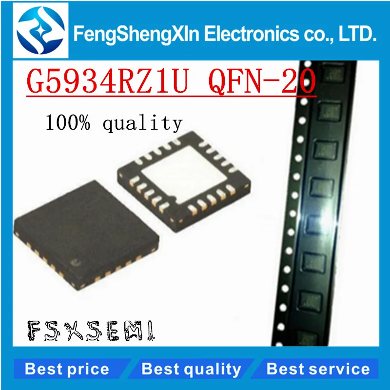 

10pcs/lot New G5934RZ1U G5934 5934 QFN-20 Chipset