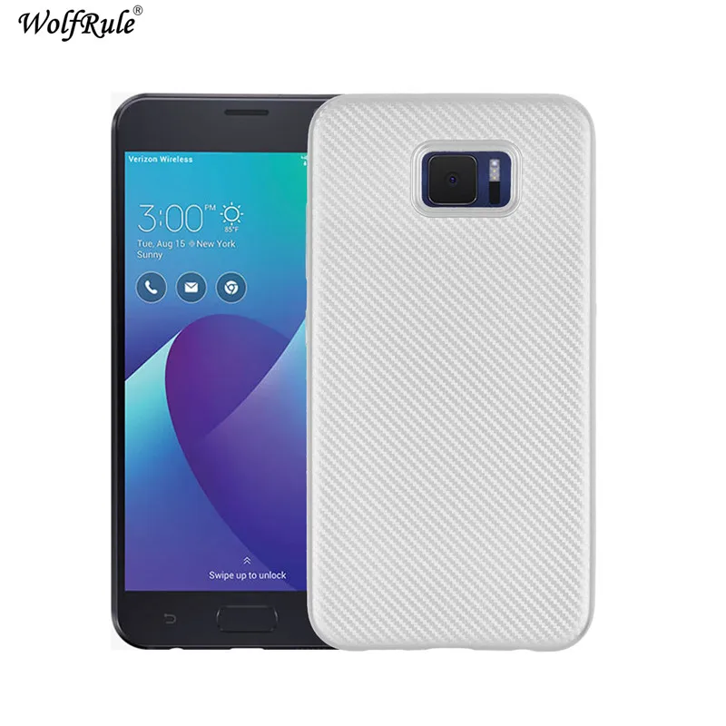 WolfRule Asus ZenFone 4V V520KL чехол V роскошный с полной защитой из углеродного волокна