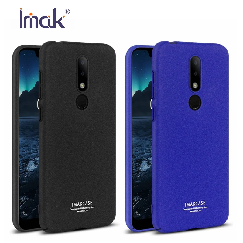 IMAK Для Nokia 5 1 Plus задняя крышка чехол для телефона Жесткий PC матовый X5 тонкий +