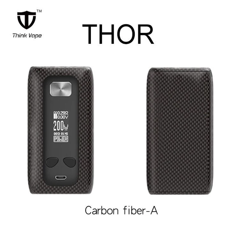 c-fiber a Цветной ThinkVape Тор 200 Вт мод TC мод электронная сигарета Vape vs Think Vape Тор pro/Drag 2 мод Vape мод для DIY RTA RDA - Цвет: c-fiber a