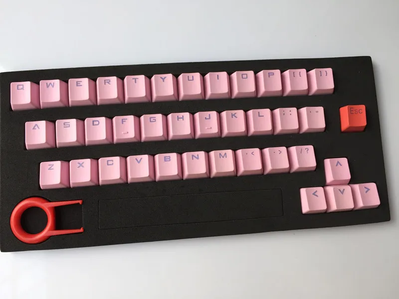 Брелок Cherry MX с подсветкой PBT 37 клавиш Plus ESC двойной для Механическая игровая
