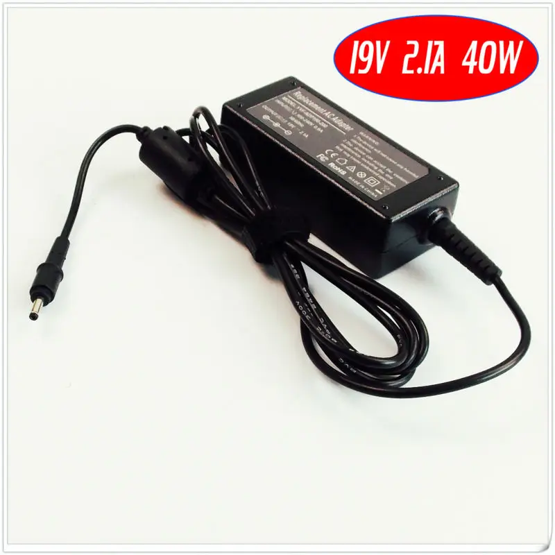 19V 2.1A 40W зарядное устройство для ноутбука/адаптер переменного тока Samsung серии Slate