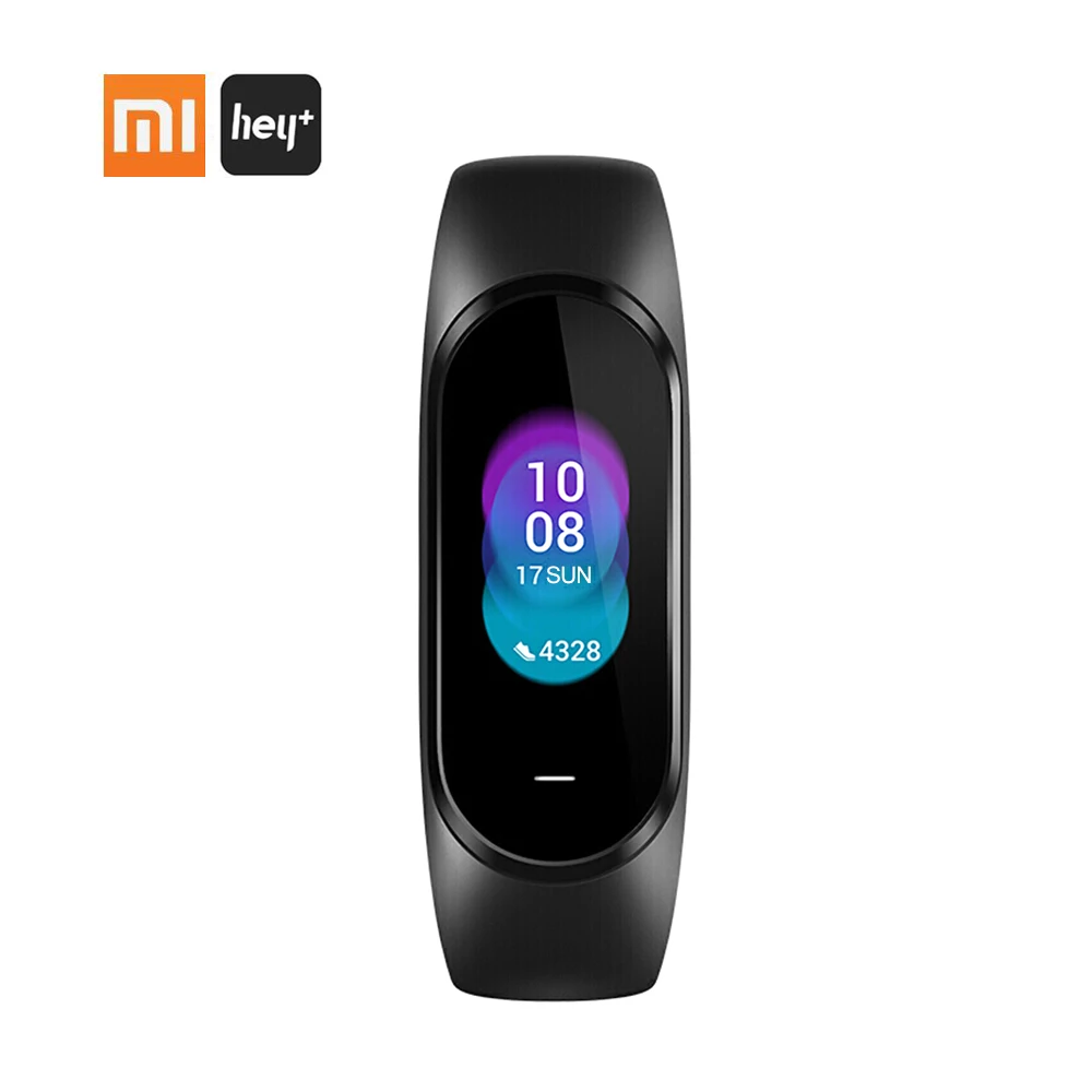 Фитнес-браслет Xiaomi Hey Plus, трекер, 0,95 дюймов, AMOLED экран, NFC, водонепроницаемый монитор сердечного ритма, умный Браслет
