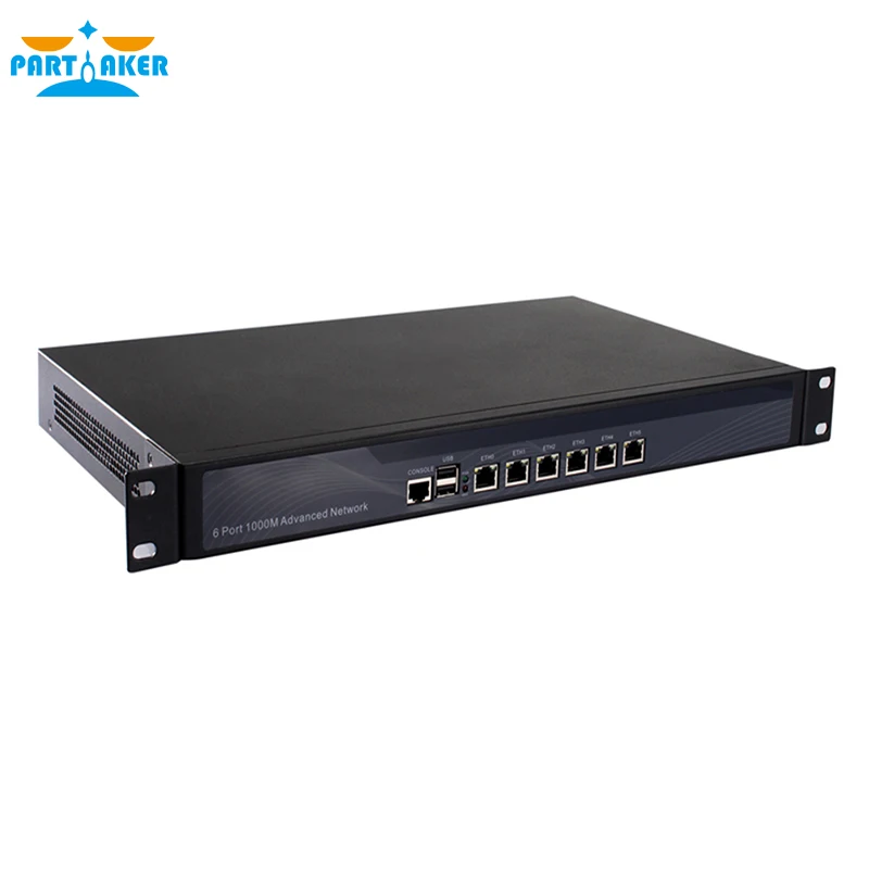 Partaker R9 vpn firewall Quad Core i7 3770 1U network Firewall router appliance hardware with 6*1000M 82583V Gigabit |