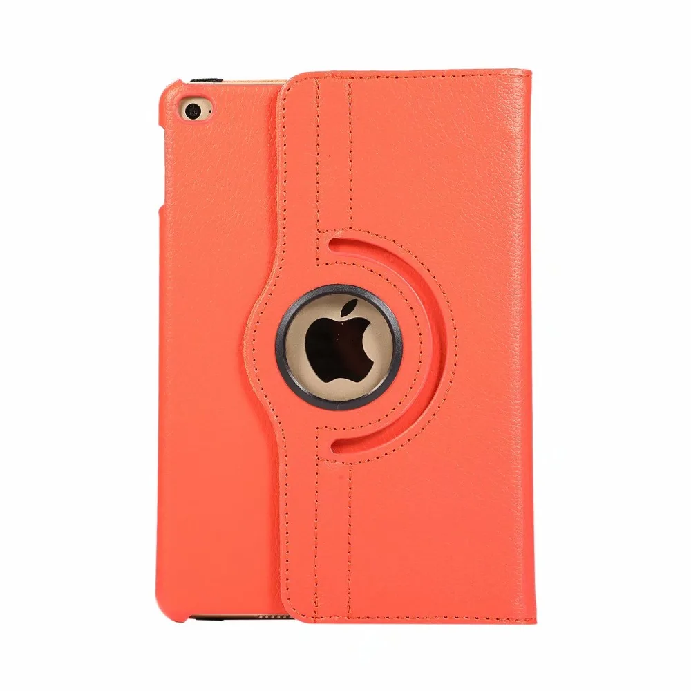 360 градусов вращающийся PU кожаный чехол-подставка для Apple iPad mini 4, для iPad mini 5