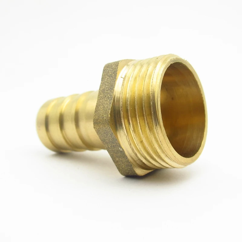 10mm Hose Barb x 1&quot BSP Male Thread Brass Barbed Pipe Fitting Nipple Coupler Connector Adapter For Fuel Gas Water | Обустройство