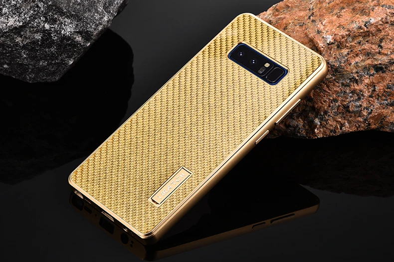 Imatch чехол для samsung Примечание 8 9 Note8 металлический корпус алюминий+ углеродного волокна задняя крышка для samsung S8 S9 плюс Примечание 9 8 coque