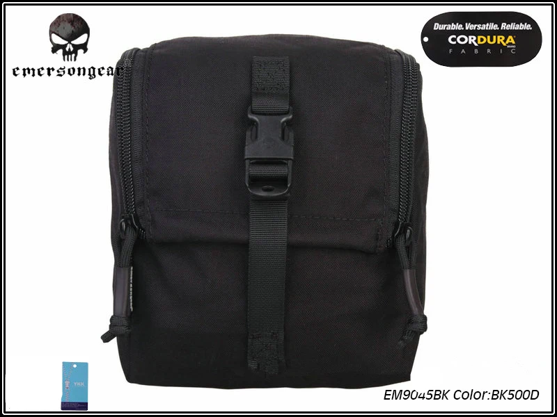 EmersonGear CP стиль чехол GP мультикам черный тактический MOLLE поясная сумка Военная Сумка - Цвет: BK