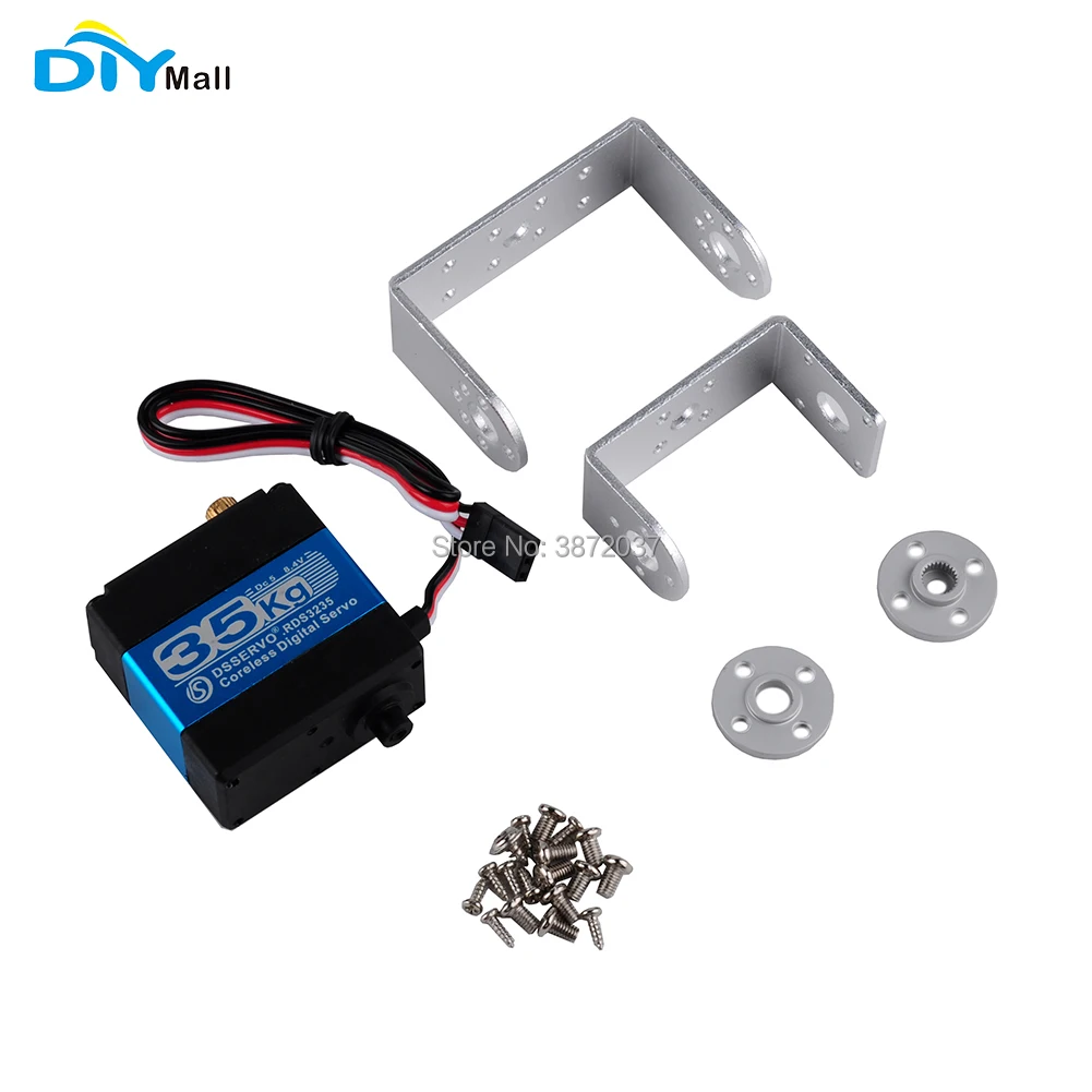 DIYmall 35 кг RDS3235 180 градусов цифровая металлическая Шестерня без сердечника