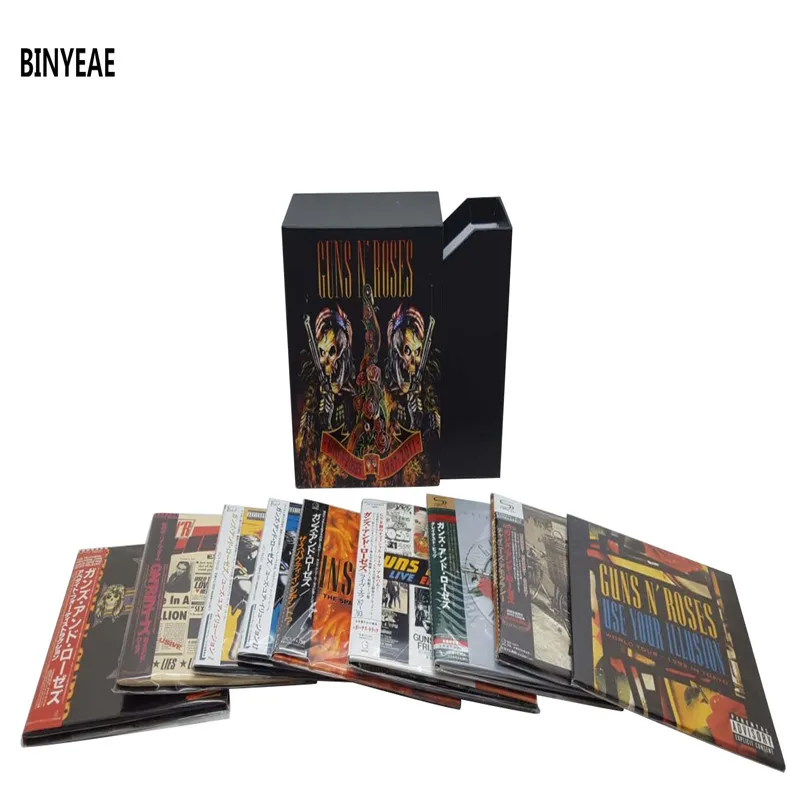 2018 Новый Бросился Smok чужой Аврил Лавин марша Binyeae новый пистолеты и розы 11cd диск
