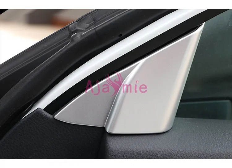 2018 Interior Door Window Corner Panel Kit Cover Overlay Garnish Chrome Car Styling For Toyota Camry Accessories | Автомобили и