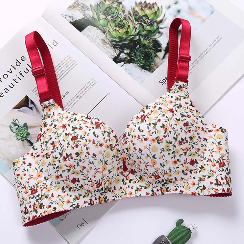 Fashion Seamless Bras For Women Sexy Push Up Bra Lingerie Light Padded Wireless Brassiere Female Underwear Bralette 12 Color BH