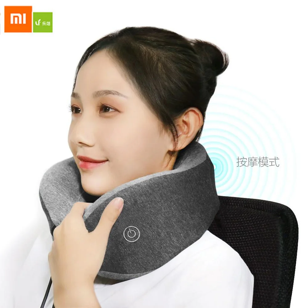 Новейшая массажная подушка Xiaomi Mijia LF для шеи массажер расслабления и мышечной