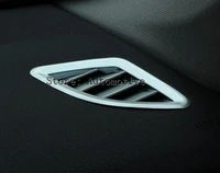 for bmw x1 f48 20i 25i 25le 2016 2017 abs matte chrome dashboard ac outlet vent cover trim car accessories stickers