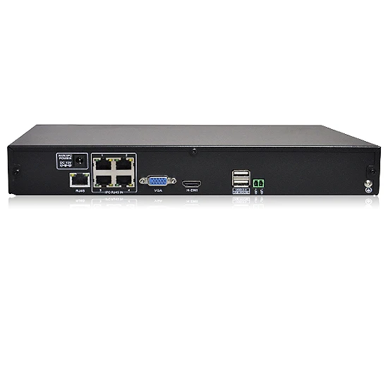 Камера видеонаблюдения Full 720p 4 канала PoE(Power Over Ethernet) сетевой видеорегистратор (4)