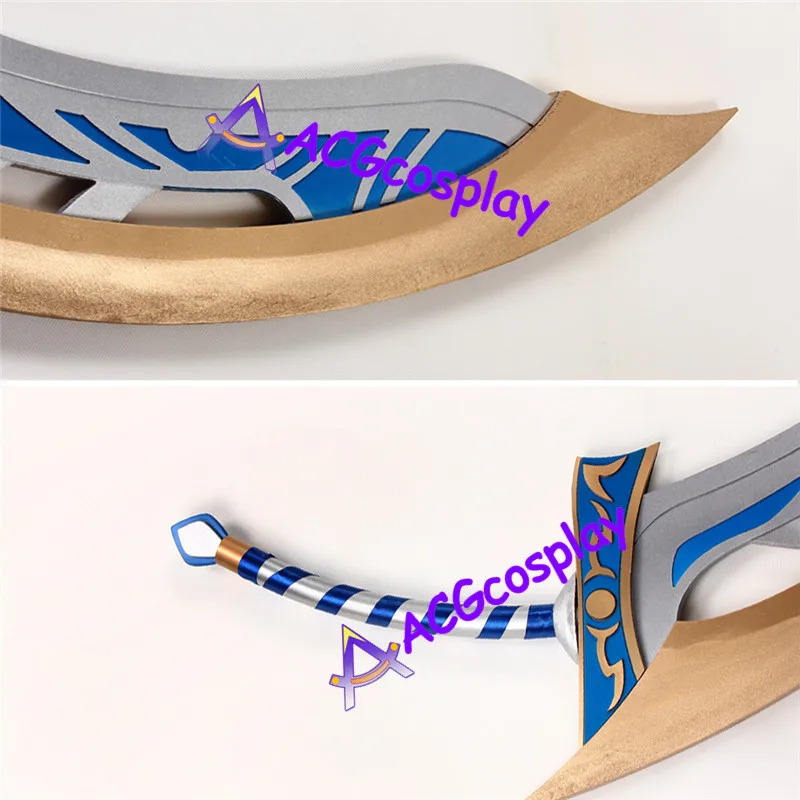 Ys VIII лакримоза дана двойной меч реквизит для косплея из ПВХ ACG|lacrimosa|cosplay propssword cosplay