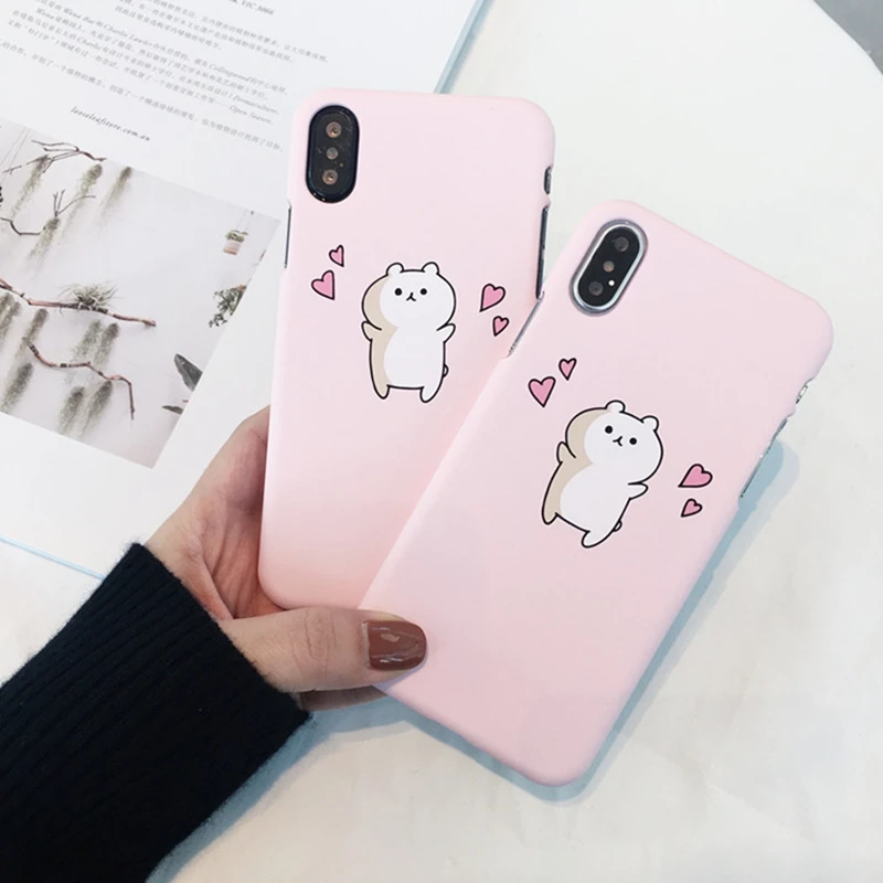HOCAYU забавные Чехлы для мобильных телефонов с рисунками из мультфильмов Iphone X 6 6s