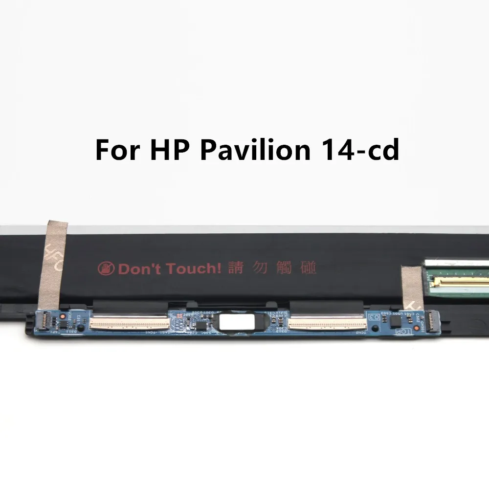Сменный сенсорный ЖК экран для ноутбука HP Pavilion X360 14 cd0001nx FHD 1920X1080 0&quot|ЖК-экран