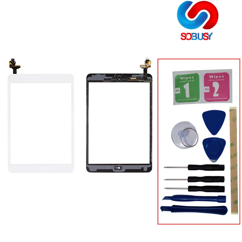 Новая сенсорная панель экрана для iPad Mini 1 A1432 A1454 A1455 2 A1489 A1490 A1491 дигитайзер стекло с