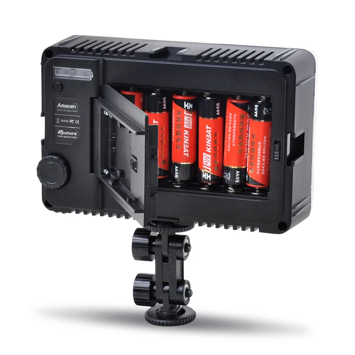 Aputure Amaran AL-160 160 Светодиодные лампы видео для Sony Panasonic Canon цифровых зеркальных