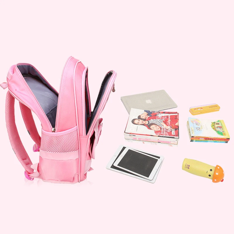 Рюкзак для девочек Детский водонепроницаемый школьный рюкзак с принтом в