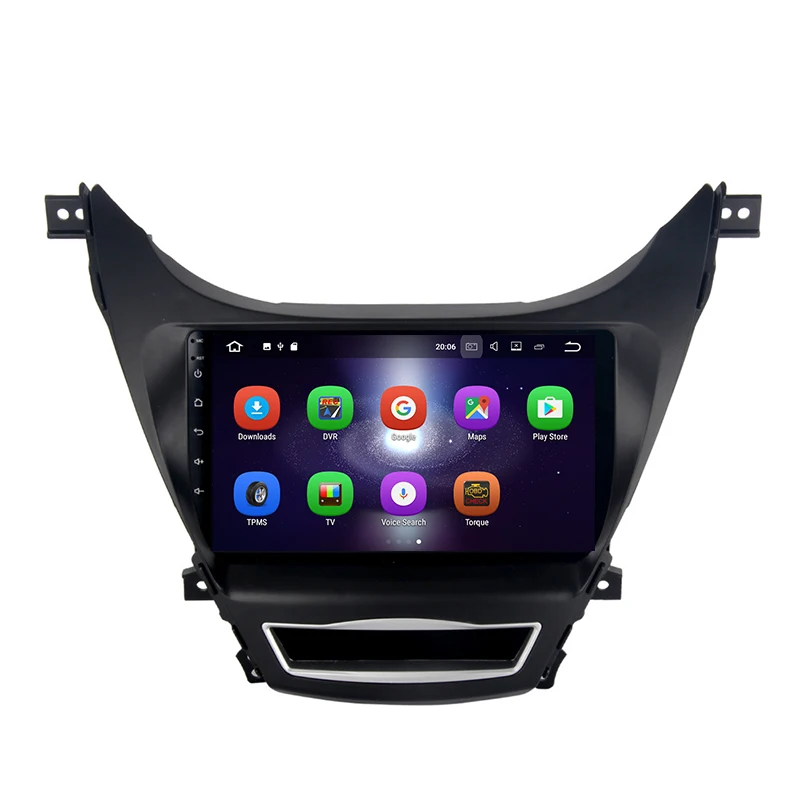 Aoluoya IPS 2 Гб RAM четырехъядерный Android 7 1 автомобильное радио GPS навигация для Hyundai Elantra