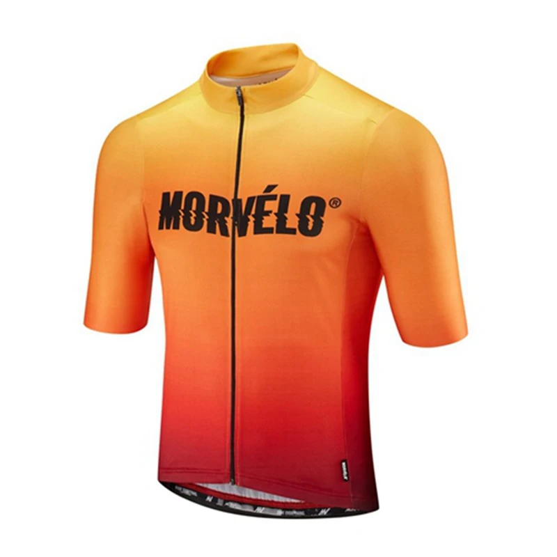 morvelo велосипедная футболка с коротким рукавом, Мужская одежда для шоссейного велосипеда, рубашка для MTB, Майо Ciclismo U51308 - Цвет: 8Q