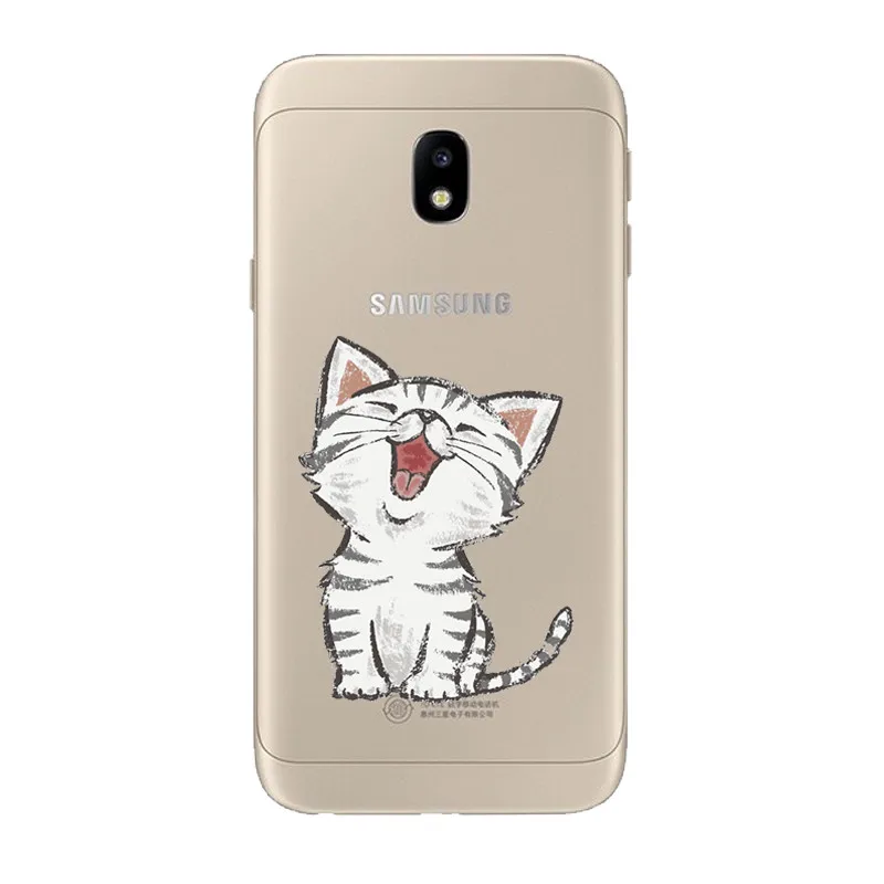 04 Мягкий ТПУ чехол для samsung Galaxy J3 чехол силиконовый чехол для samsung Galaxy J5 чехол для samsung j330F J530F бампер - Цвет: 04