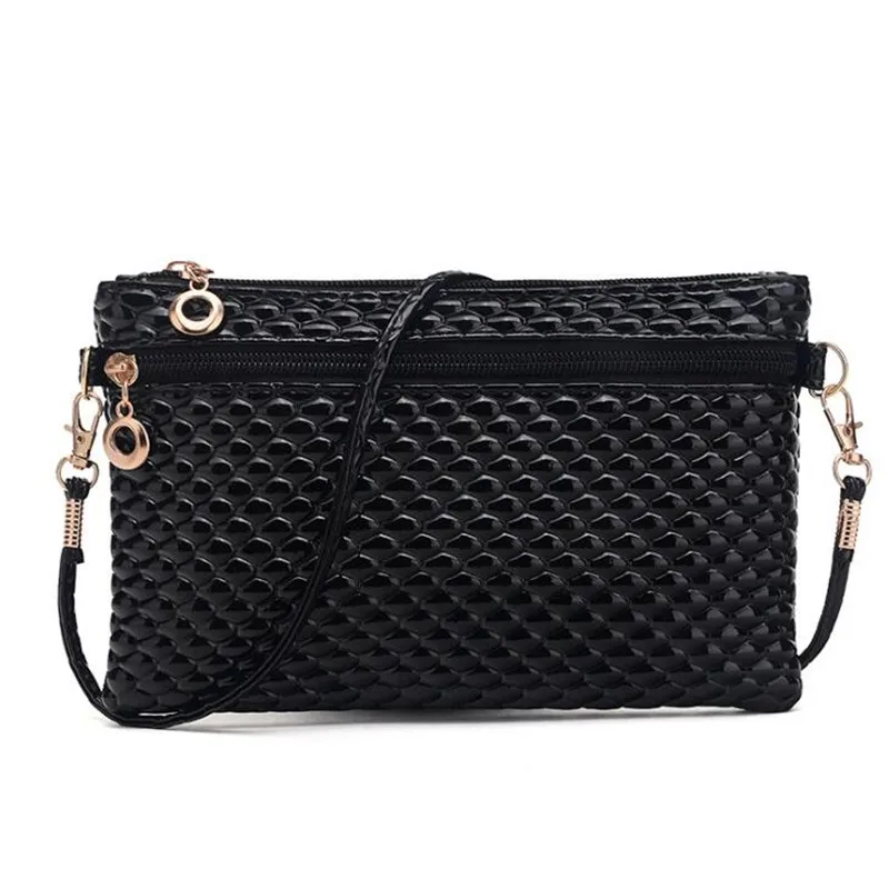 2017 мешок женщин Лакированной Кожи Сумки Посыльного продукты Разделенная