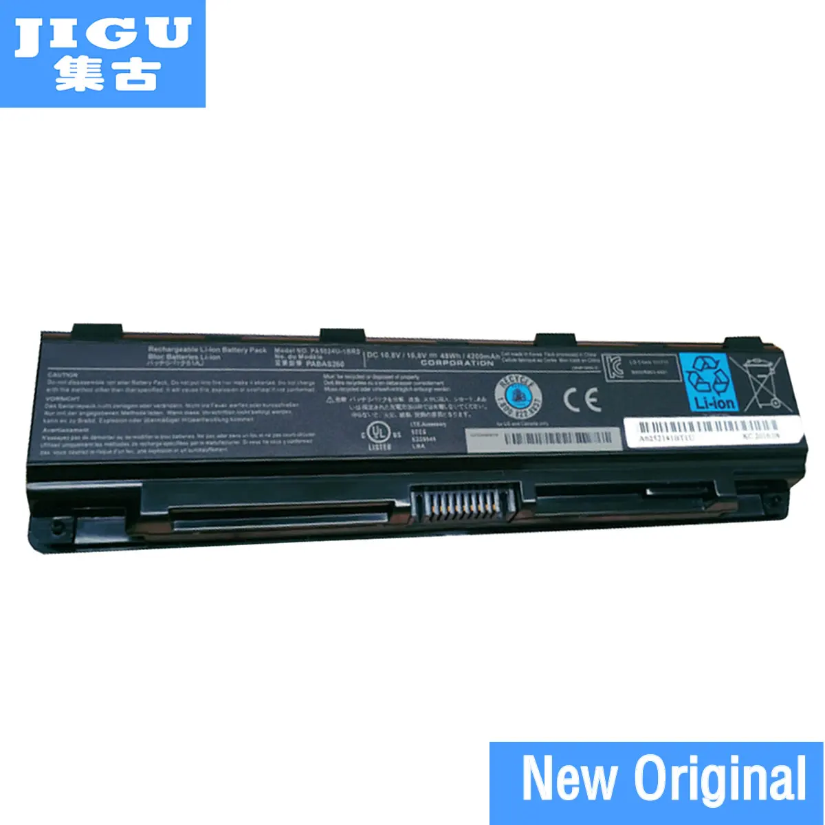 Аккумулятор JIGU PA5024U для ноутбука Toshiba Satellite L850 L850D 10 8 В 48 Вт/ч|Аккумуляторы