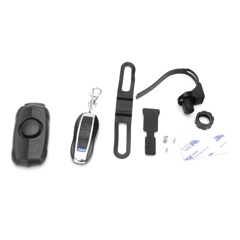 Велосипедный охранная сигнализация usb зарядка беспроводной пульт дистанционного управления вибрационное устройство MTB дорожный велосипед замок безопасности велосипедный Звонок рожок PA0125