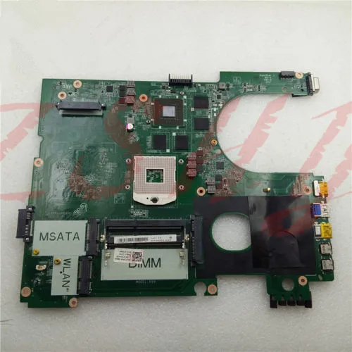 Материнская плата для ноутбука Dell Inspiron 17R 7720 фотосессия 072P0M DA0R09MB6H3 DDR3 бесплатная