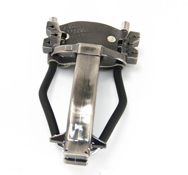 Мощный 2 резинки складные наручные рогатки стали катапульты для взрослых игр на открытом воздухе Охота CS War