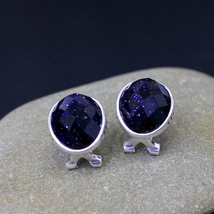 Серьги-Клипсы из песчаника с изображением Ms S925 | Украшения и аксессуары