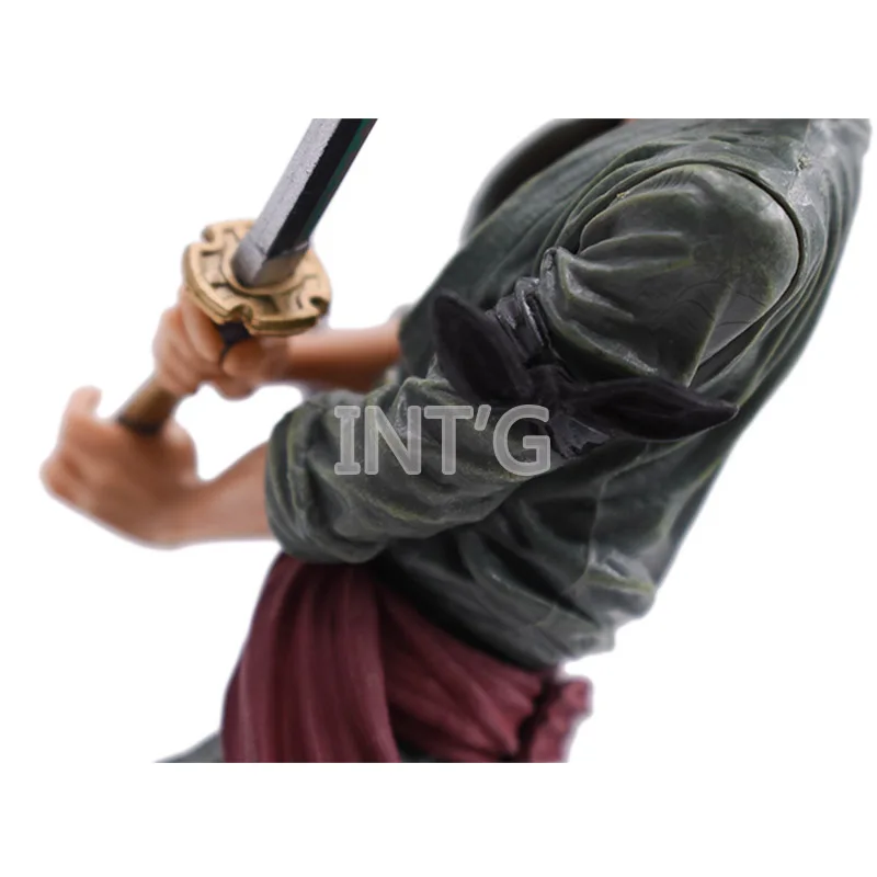 8 &quot20 см Япония Аниме цельная фигурка Roronoa Зоро ПВХ мультфильм игрушки Juguetes