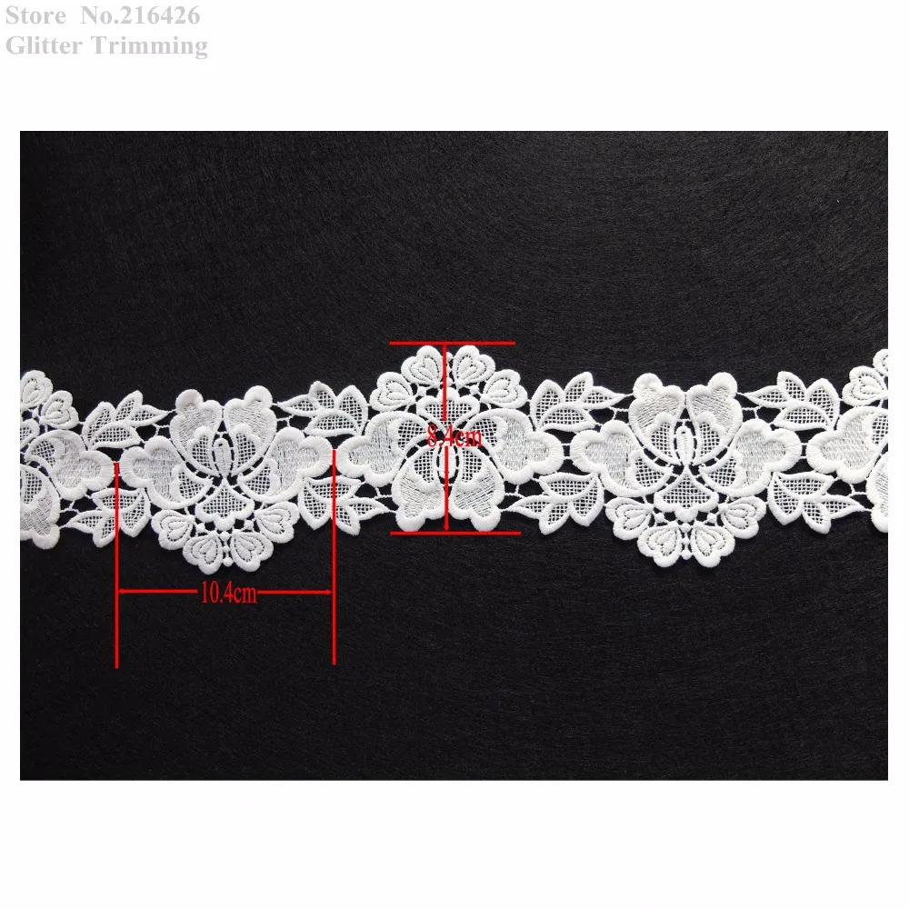 Бесплатная доставка 2 ярда/цвет/лот x новинка аппликация черного и слоновой