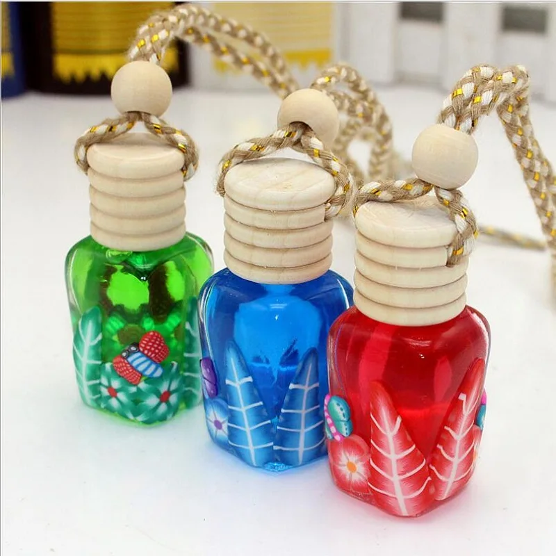 Мини стеклянные бутылки флаконы пустые Крошечные банки украшение в автомобиль