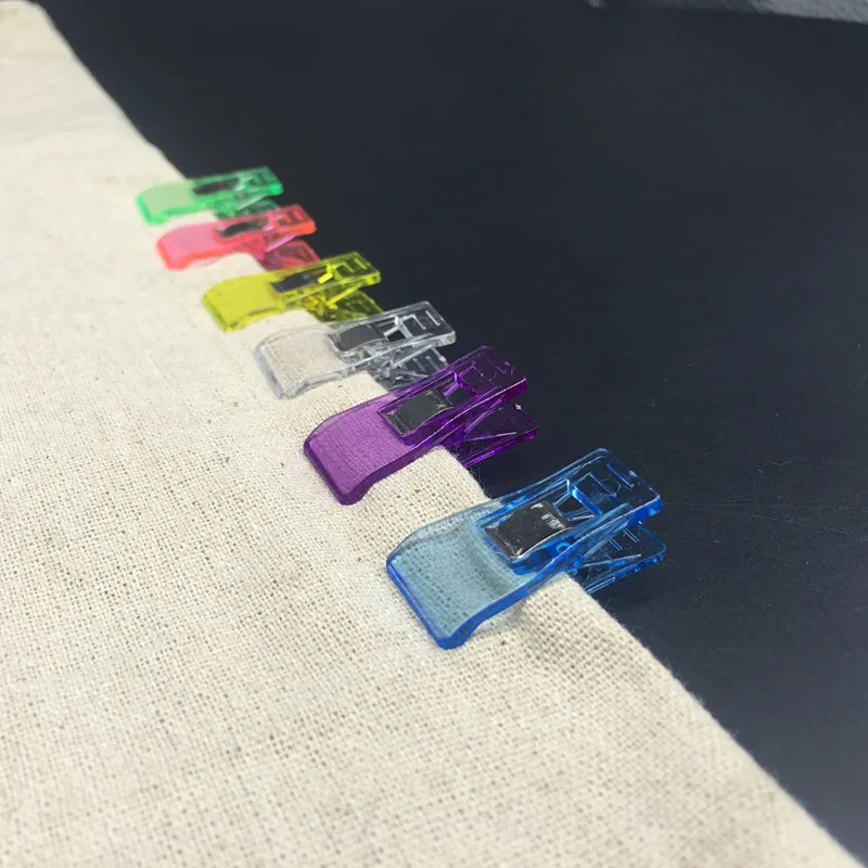 10 шт. пластиковые зажимы из ПВХ для шитья рукоделия Стёганое одеяло зажим 3 5*1 8