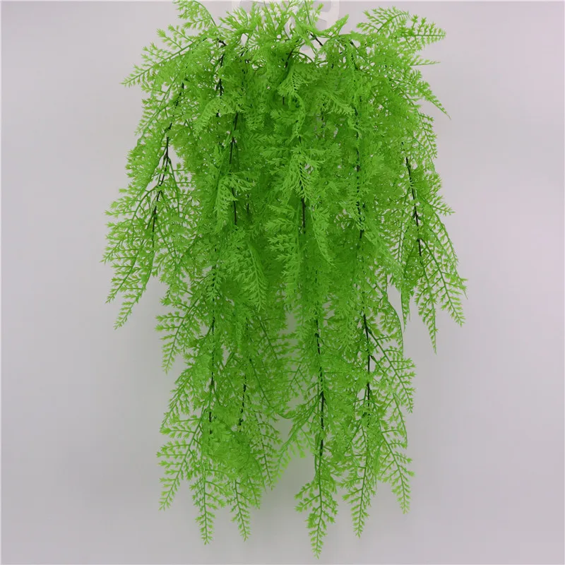 Искусственные растения ивовые листья папоротника подвесной декоративный ротанг