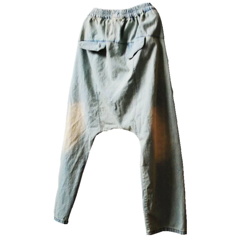Хит продаж рваные штаны в стиле хип хоп с дырками оригинальные брюки больших