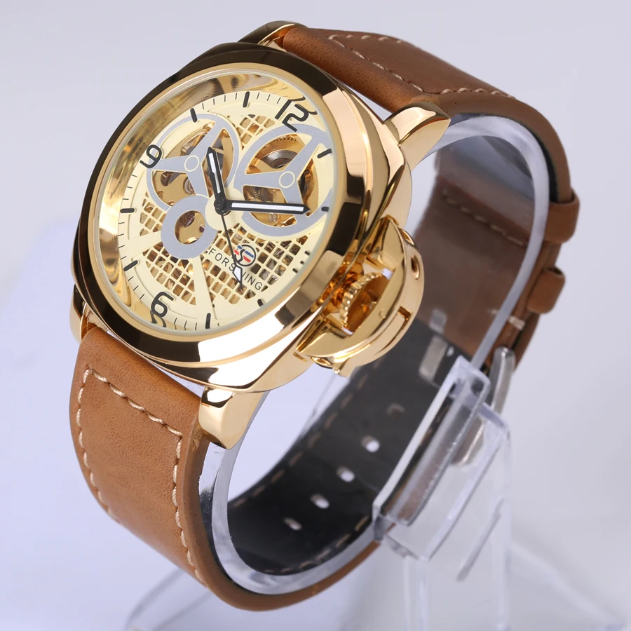 Часы наручные мужские с автоподзаводом брендовые Роскошные Дизайнерские в стиле