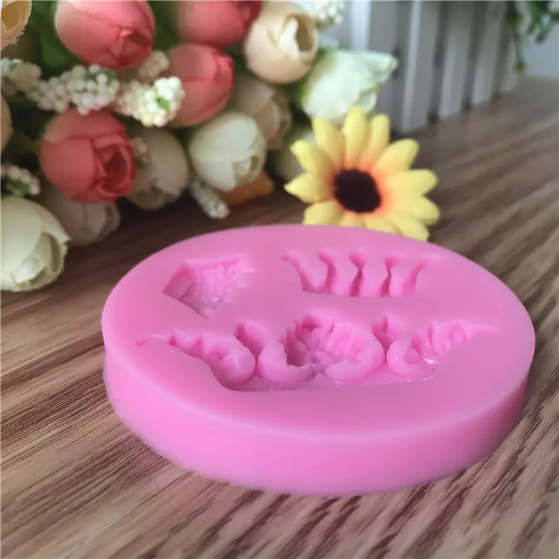 3D силиконовая форма для выпечки в форме короны помадка инструмент торта