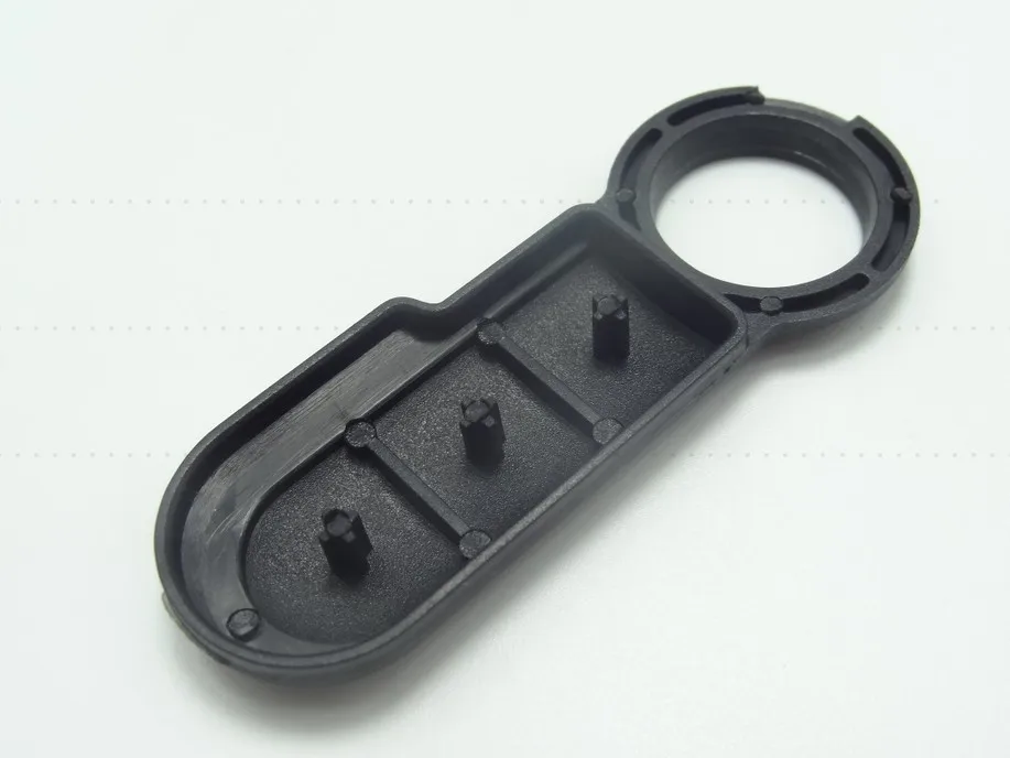 Чехол для ключей Fiat 500 Panda Punto Bravo с ключом 3 кнопки резиновая накладка|3 button rubber