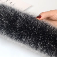 winter real fox fur collar natural fur collar 70cm longth genuine fur scarf
