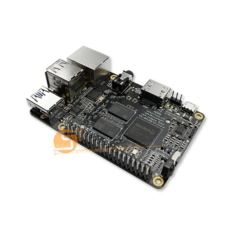 ROC RK3328 CC поддержка Gigabit Ethernet, USB 3,0, 4K дисплей и Ubuntu и Android ARM Cortex-A53 ARM макетная плата