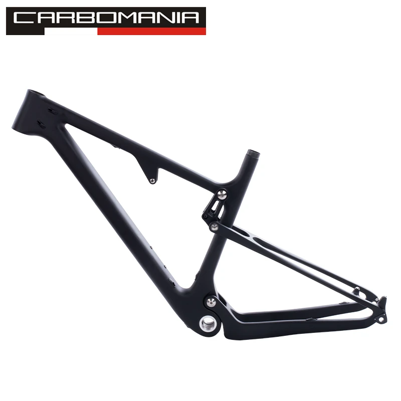 T800 карбоновая mtb рама 29er BOOST полная подвесная карбоновая рама 29 рама карбоновая для горного велосипеда 142*12 или 135*9 мм велосипедная Рама