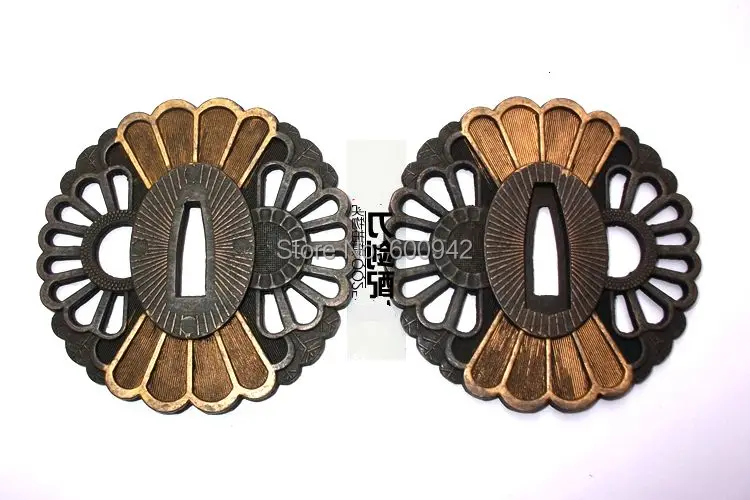 Аксессуары для циркулярной установки Tsuba самурайской катаны меча ушу сабля