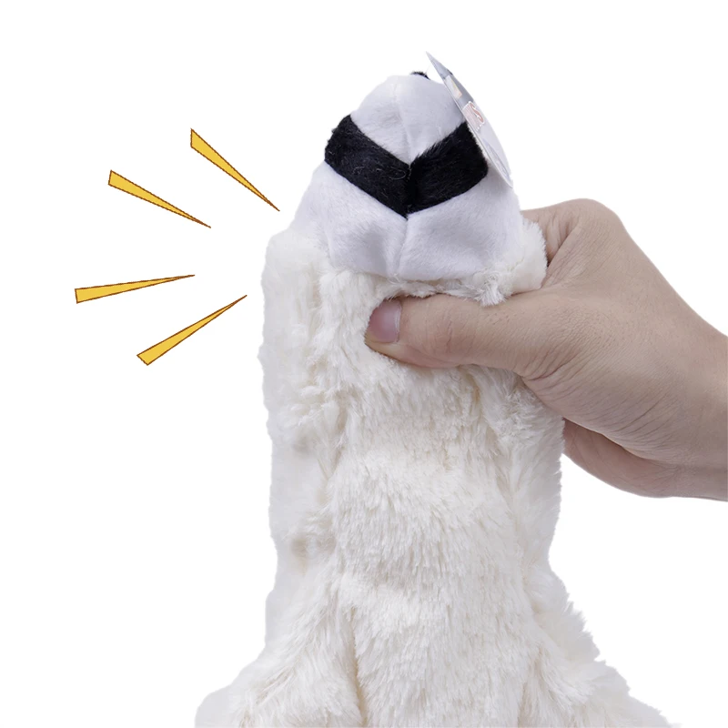 Жевательные игрушки для собак со звуком белка ткань щенок звуковая игрушка